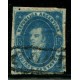 ARGENTINA 1864 GJ 24 RIVADAVIA DE 15 CTs HERMOSO EJEMPLAR U$ 70